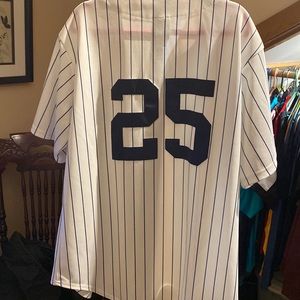Mark Teixeira Home Yankees jersey, hardly worn